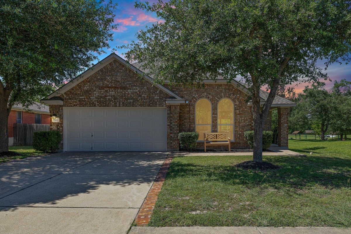 View 1100 Springbrook RD in Springbrook Glen Sec 03 1100 Springbrook RD - front exterior - Luxury home in Springbrook Glen Sec 03, Pflugerville, TX