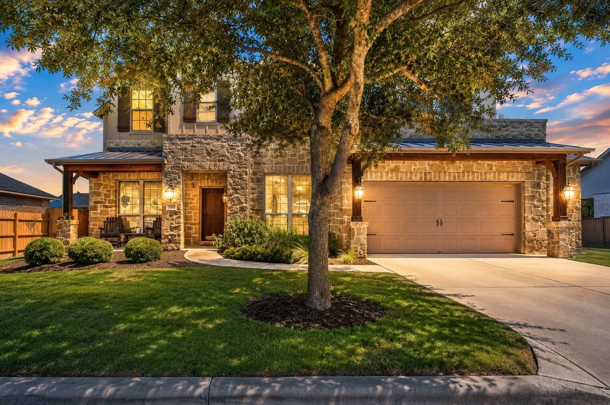 1100 Teravista XING - front exterior - Luxury home in Teravista, Georgetown, TX