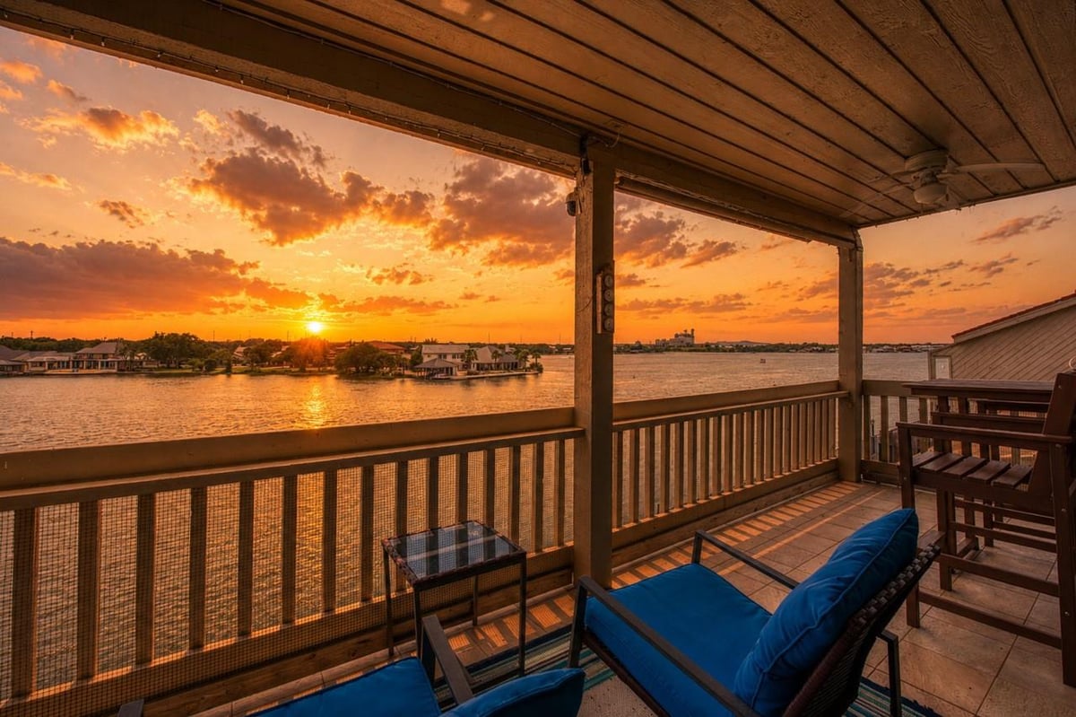 View 1100 The Cape RD Unit #803 in Cape Terrace 1100 The Cape RD Unit #803 - front exterior - Luxury home in Cape Terrace, Horseshoe Bay, TX