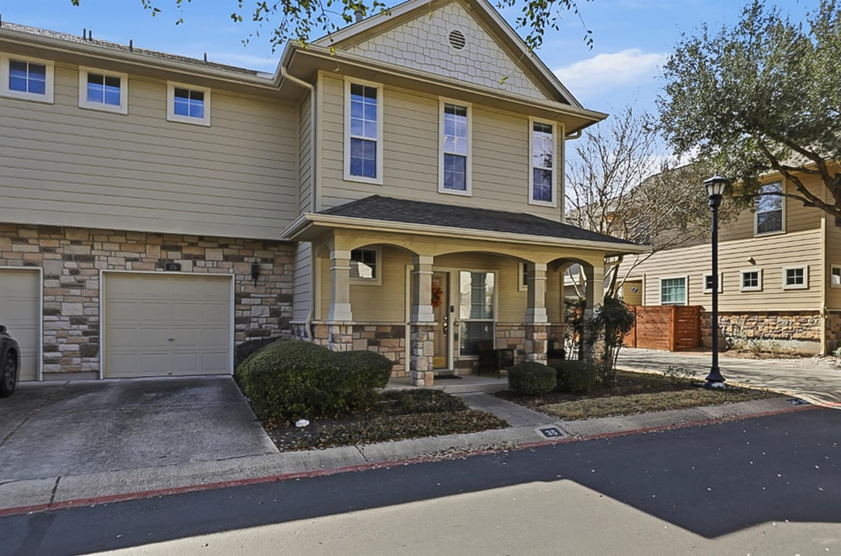 View 11000 Anderson Mill RD Unit #35 in Courtyard Homes At Anderson Oaks Condo Ph 03 11000 Anderson Mill RD Unit #35 - front exterior - Luxury home in Courtyard Homes At Anderson Oaks Condo Ph 03, Austin, TX