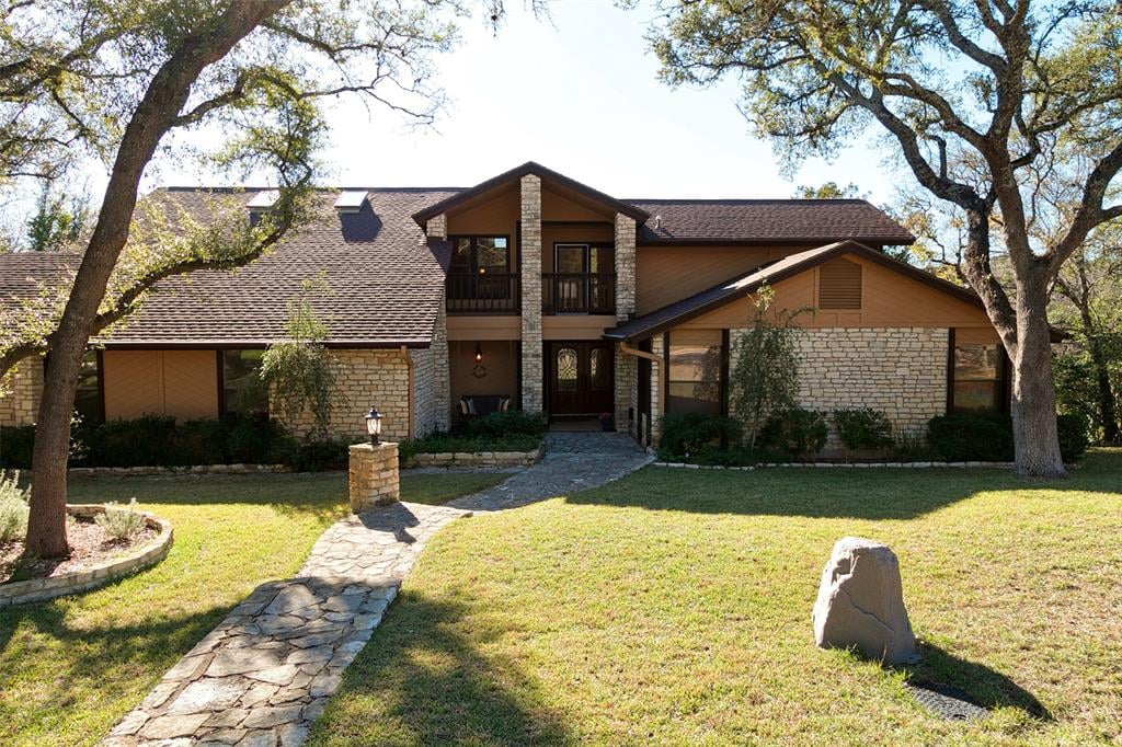 View 11009 Centennial Trl in Anderson Mill Estates Sec 02 11009 Centennial Trl - front exterior - Luxury home in Anderson Mill Estates Sec 02, Austin, TX