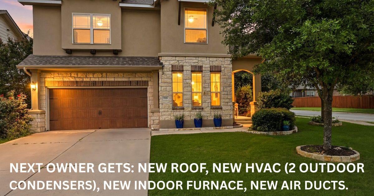 View 1101 Feather Reed DR in Sarita Valley 1101 Feather Reed DR - front exterior - Luxury home in Sarita Valley, Leander, TX