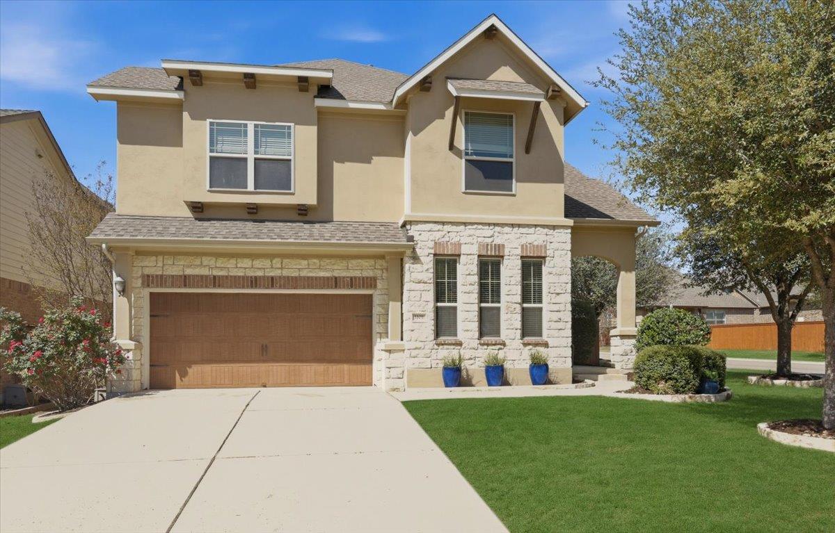 View 1101 Feather Reed DR in Sarita Valley 1101 Feather Reed DR - front exterior - Luxury home in Sarita Valley, Leander, TX