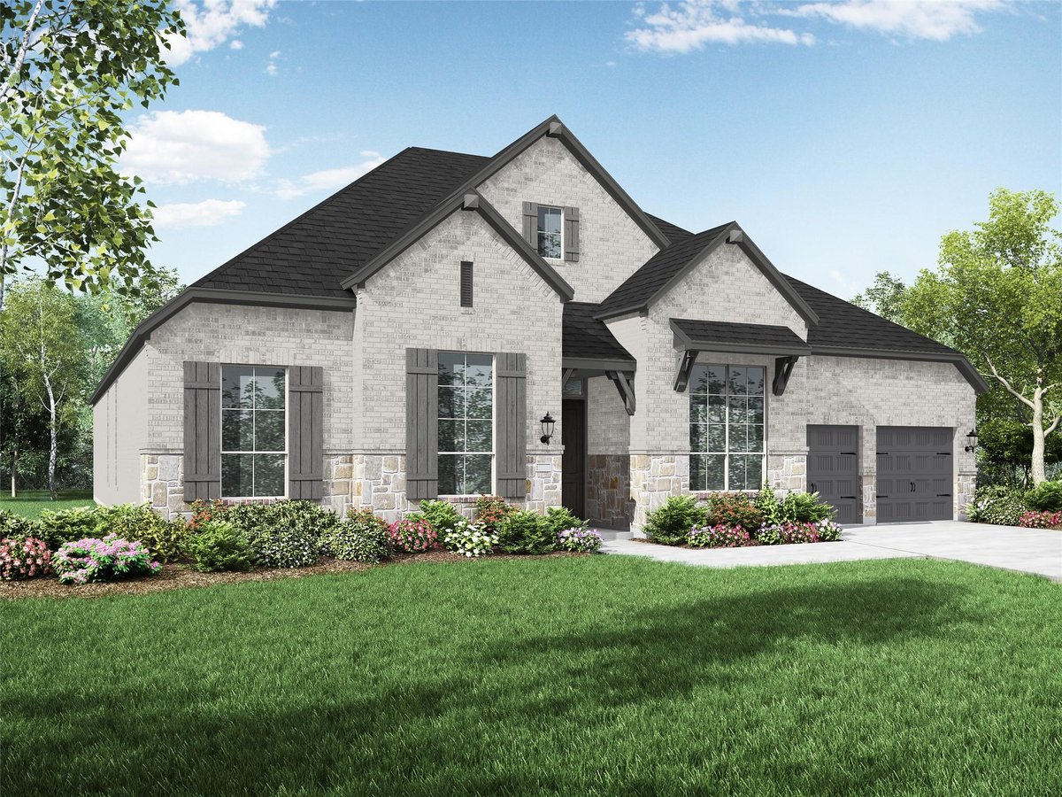 1101 Twisted Tarpley LN - front exterior - Luxury home in Parkside On The River, Georgetown, TX