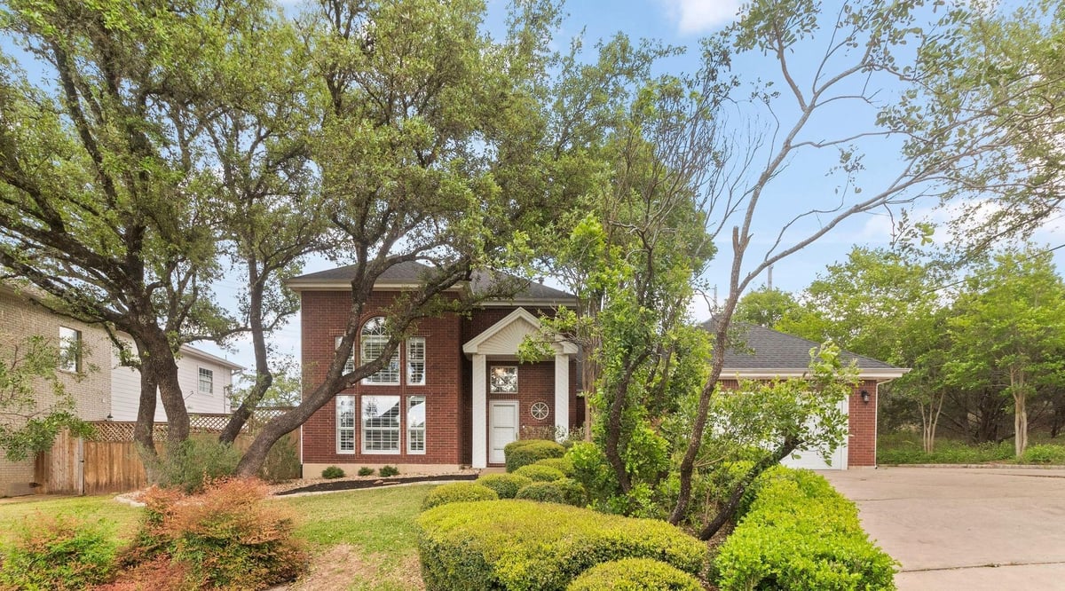 View 1103 Bowie Rd in Austin Lake Hills Sec 02 1103 Bowie Rd - front exterior - Luxury home in Austin Lake Hills Sec 02, Austin, TX