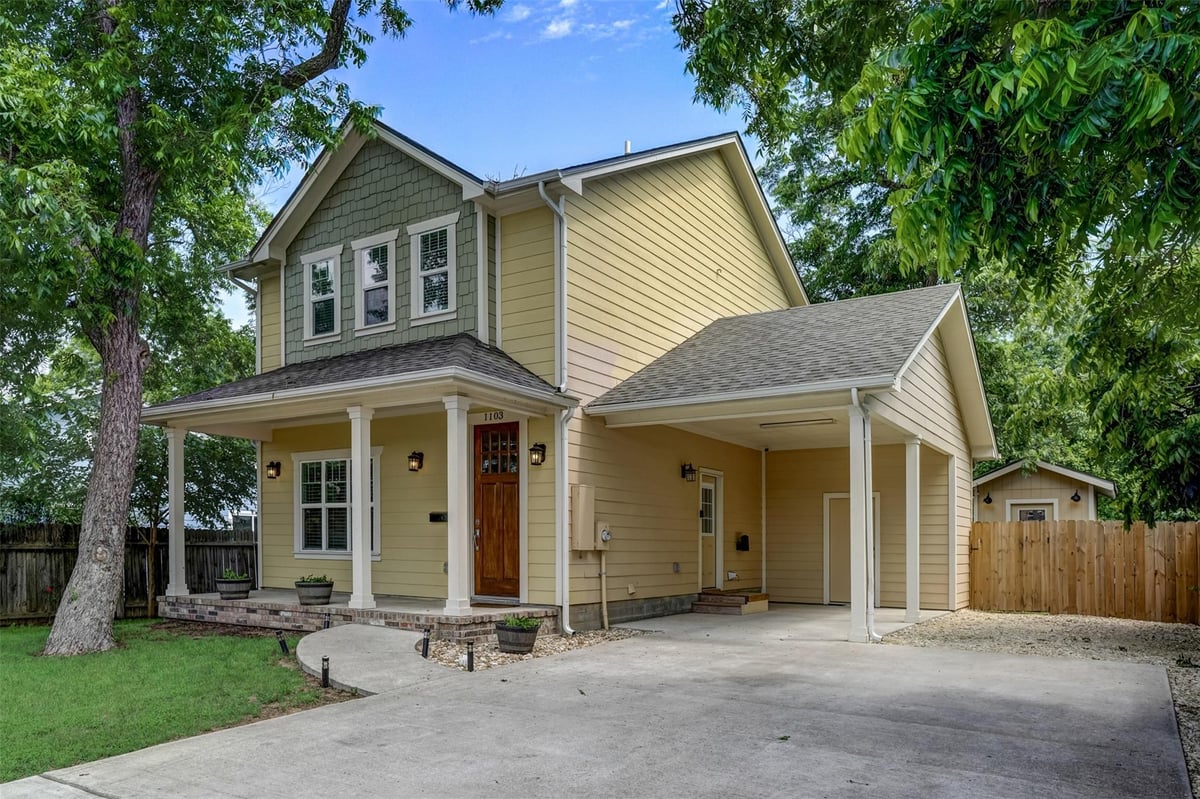 View 1103 Farm ST in Holan Hill Sub 1103 Farm ST - front exterior - Luxury home in Holan Hill Sub, Bastrop, TX