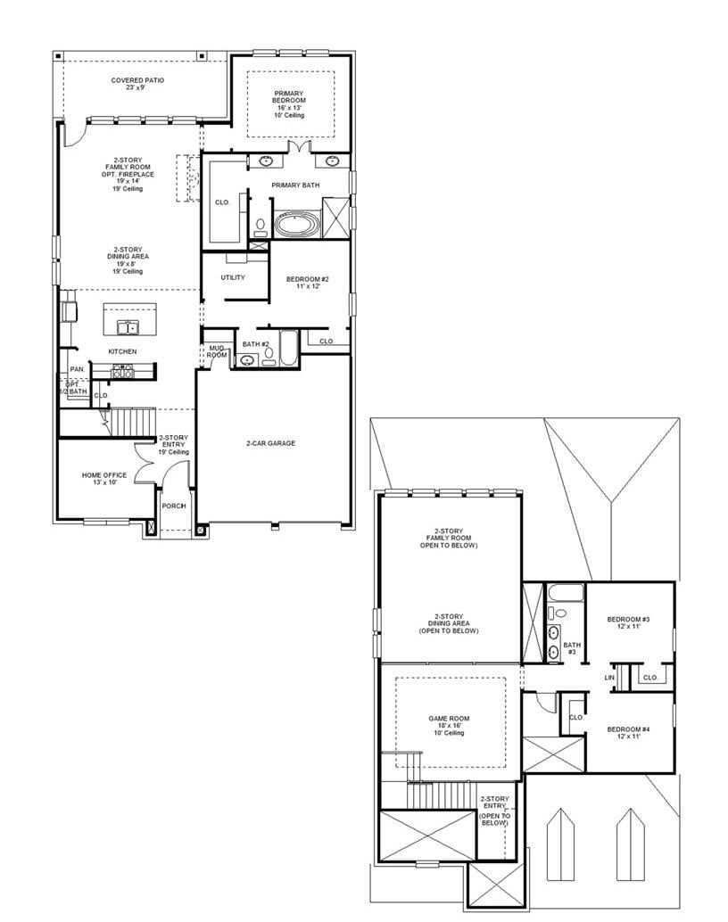 Living area at 1104 Lariat Loop - 4 bed 3 bath home