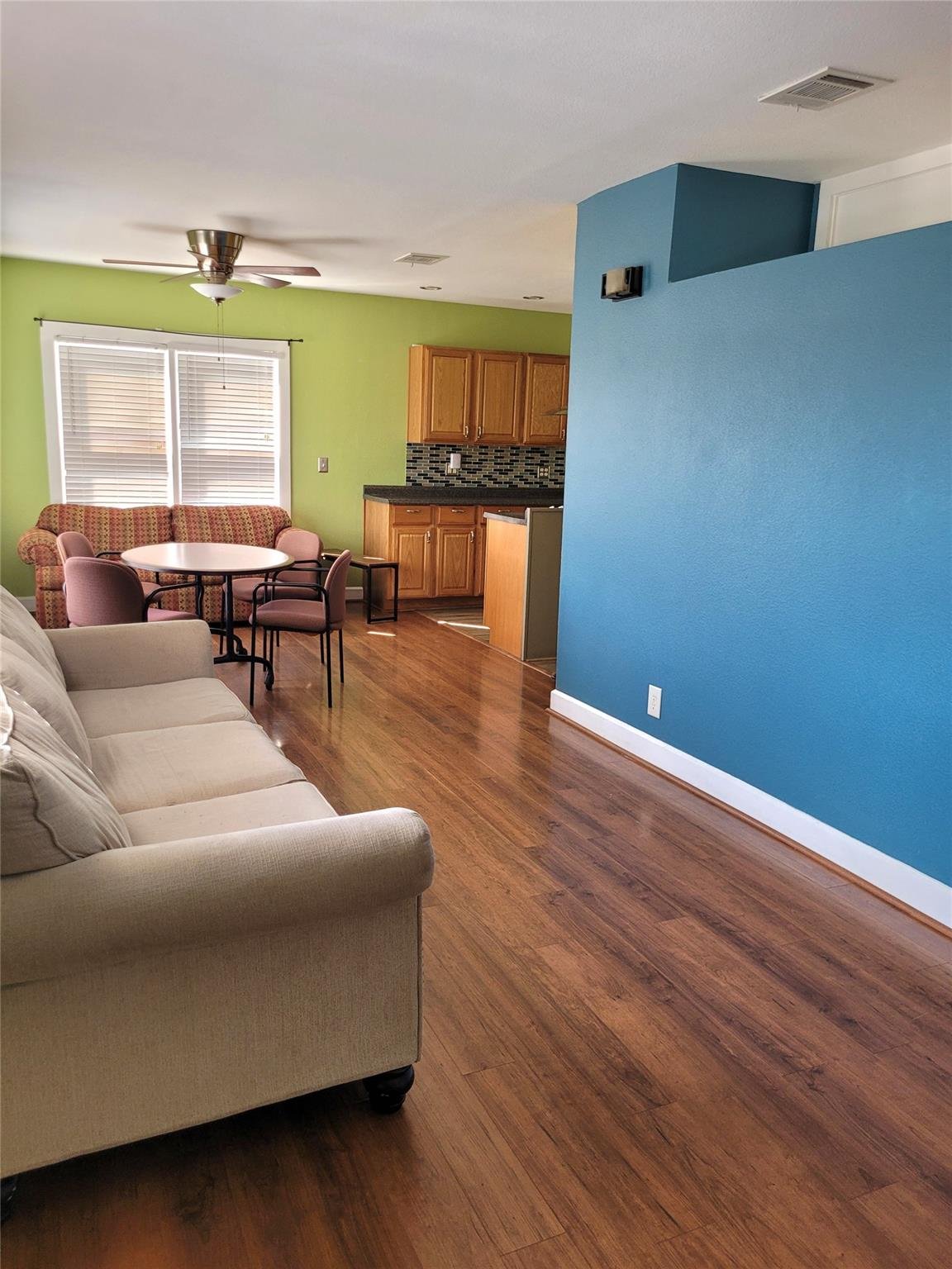 Primary bedroom at 1106 Austin St - 3 bed 2 bath home