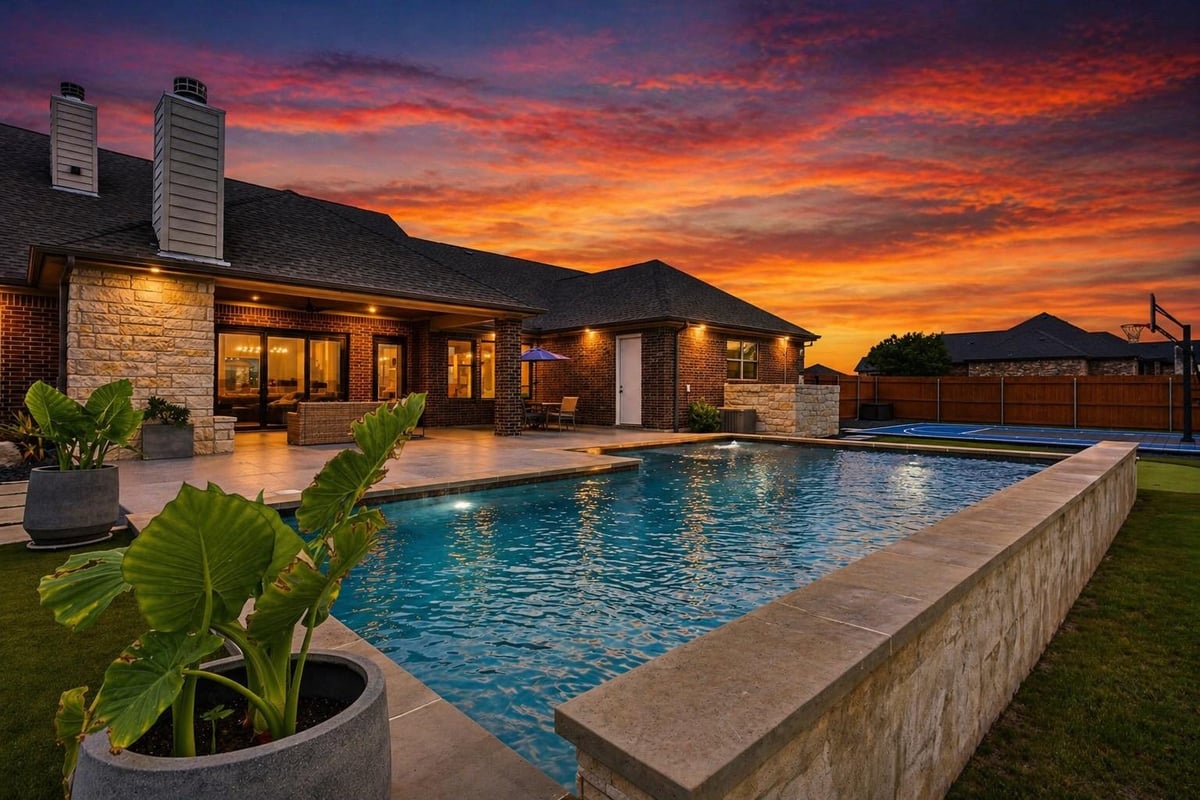 View 11072 La Paloma Loop E in La Paloma Sub 11072 La Paloma Loop E - front exterior - Luxury home in La Paloma Sub, Salado, TX