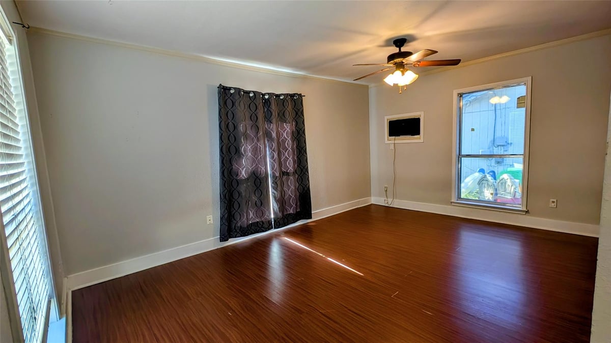Primary bedroom at 1108  Marlton St - 3 bed 1 bath home