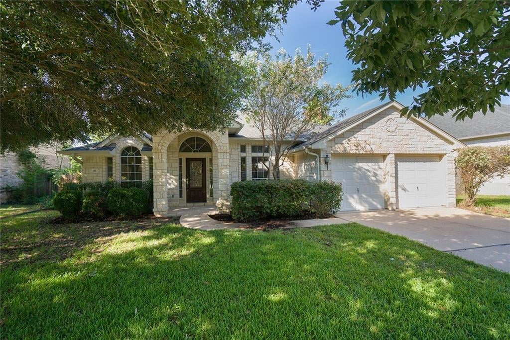 View 111 Ambrose DR 111 Ambrose DR - front exterior - Luxury home in Pflugerville, TX