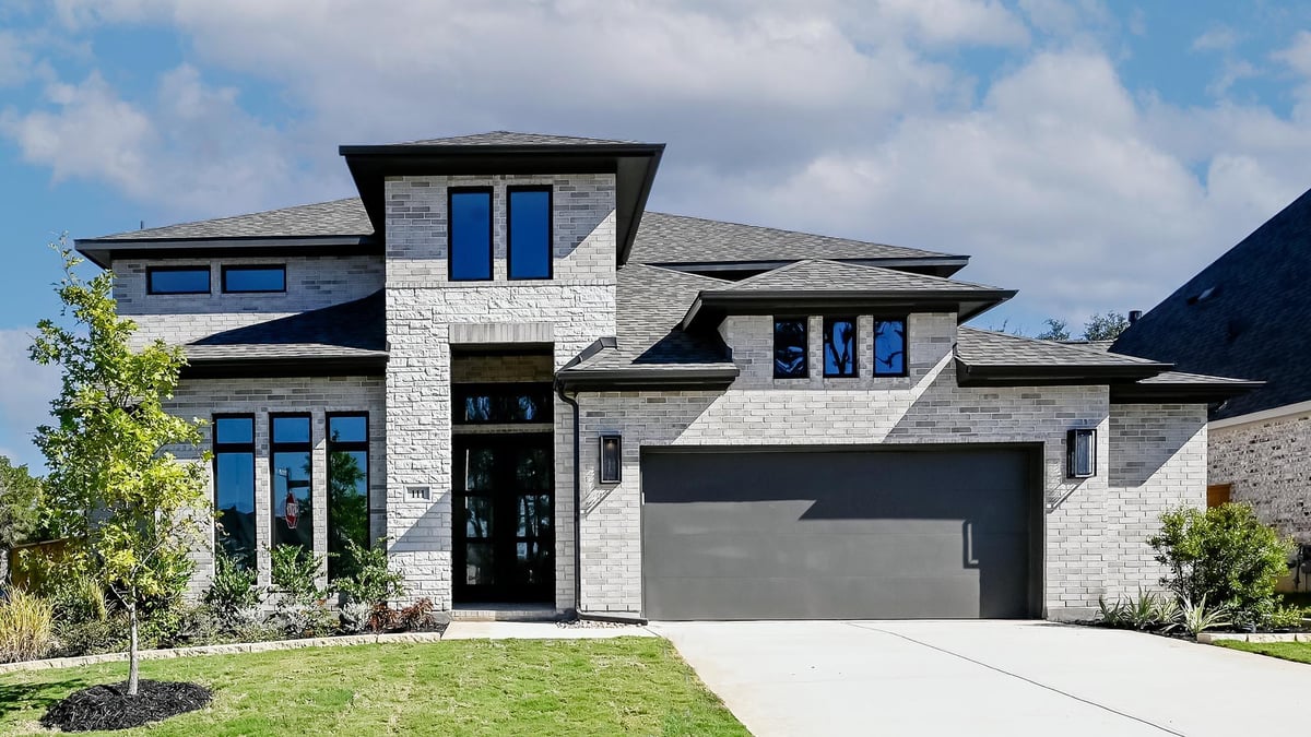 View 111 Brewer St in 6 Creeks 111 Brewer St - front exterior - Luxury home in 6 Creeks, Kyle, TX