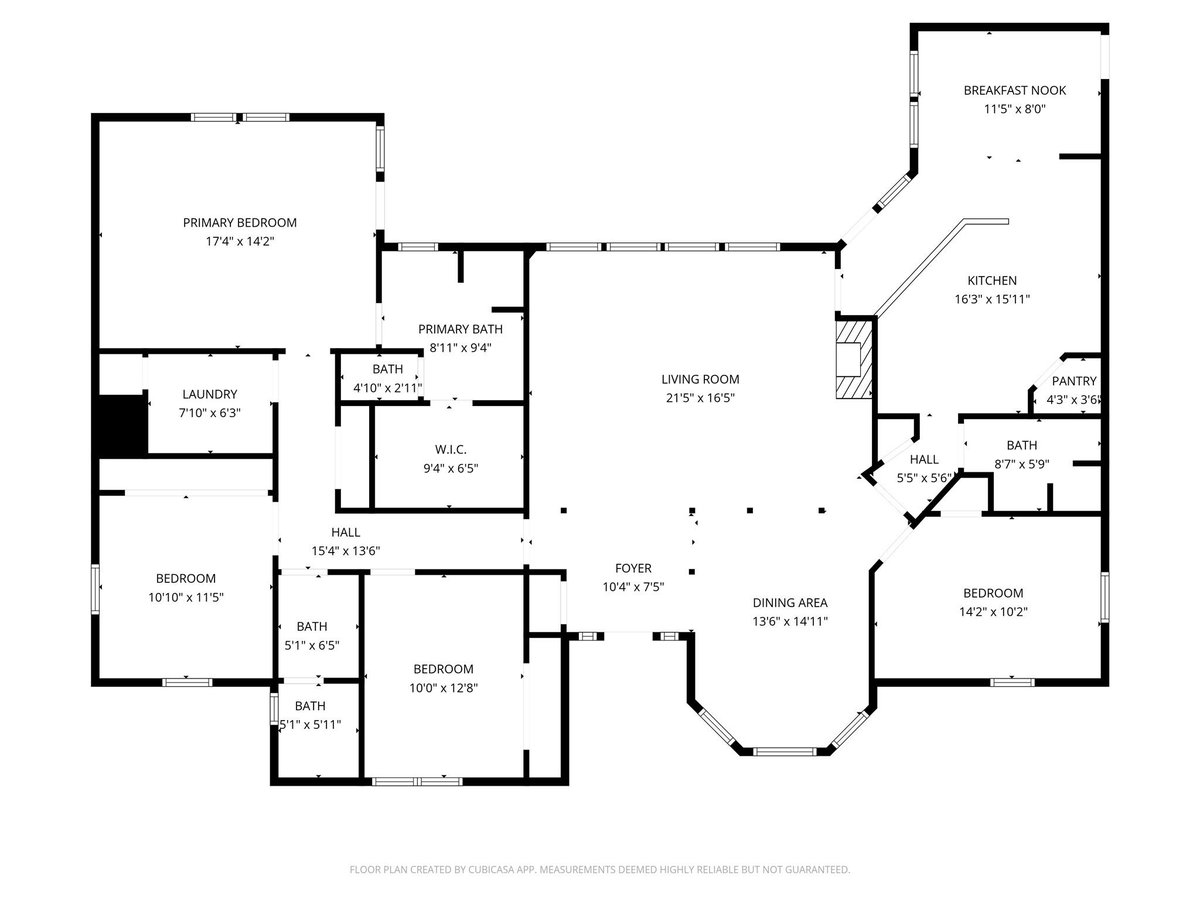 Kitchen at 111 Clydesdale Dr - 4 bed 3 bath home