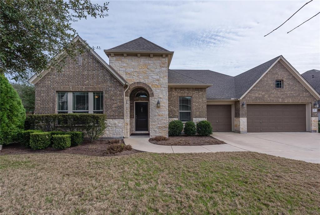111 Cork Ln - front exterior - Luxury home in Belterra Ph II Sec 9a, Austin, TX
