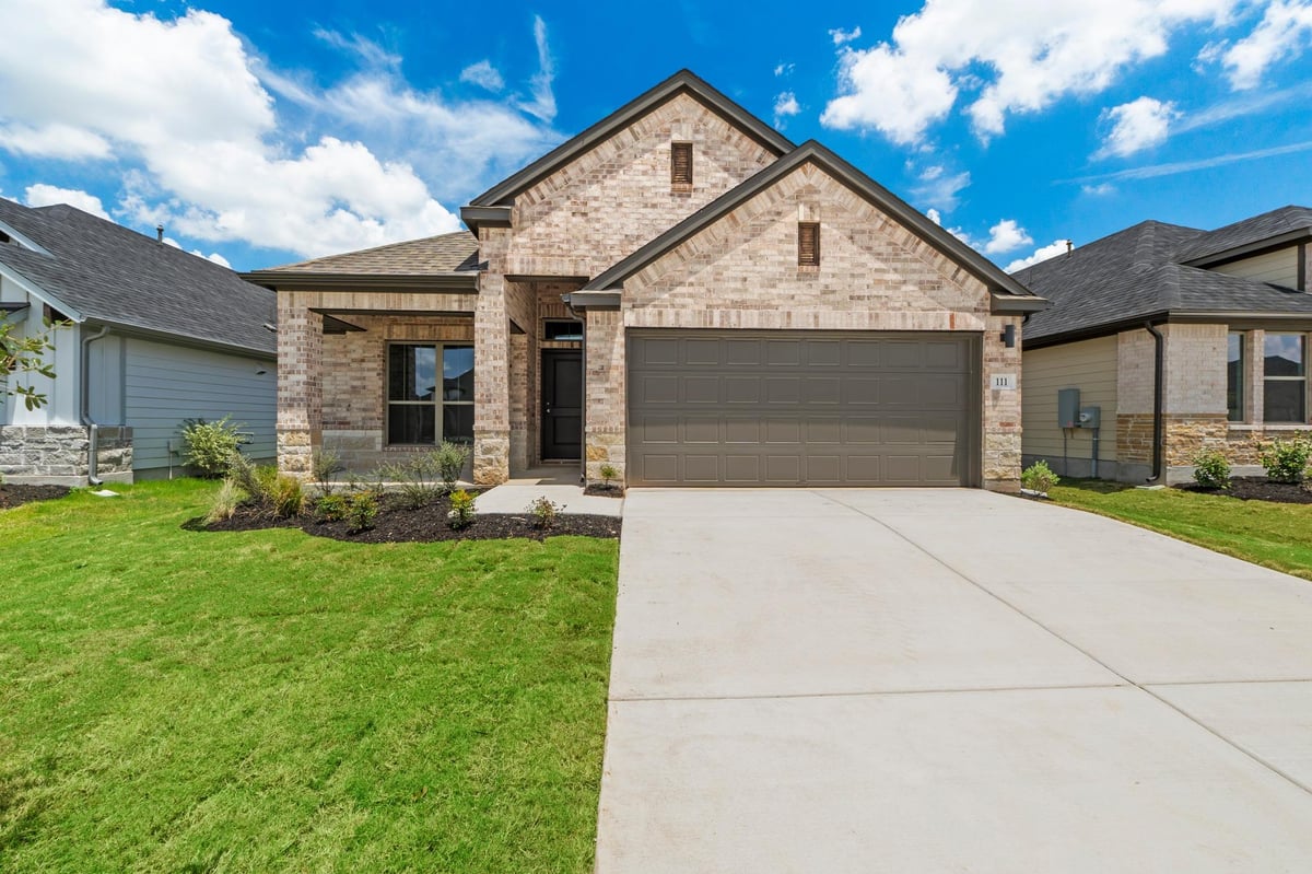 View 111 Malibu in Prairie Winds 111 Malibu - front exterior - Luxury home in Prairie Winds, Hutto, TX