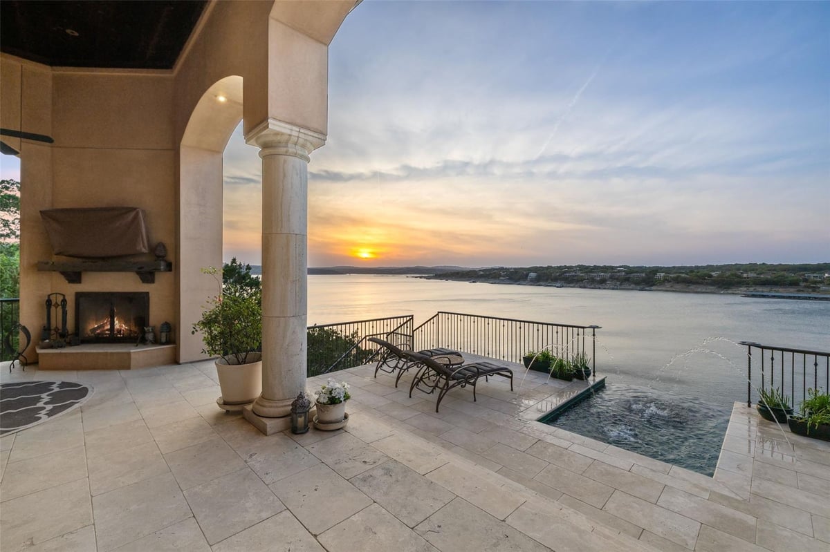 View 111 Sailfish St in Lakeway Sec 01 111 Sailfish St - front exterior - Luxury home in Lakeway Sec 01, Austin, TX