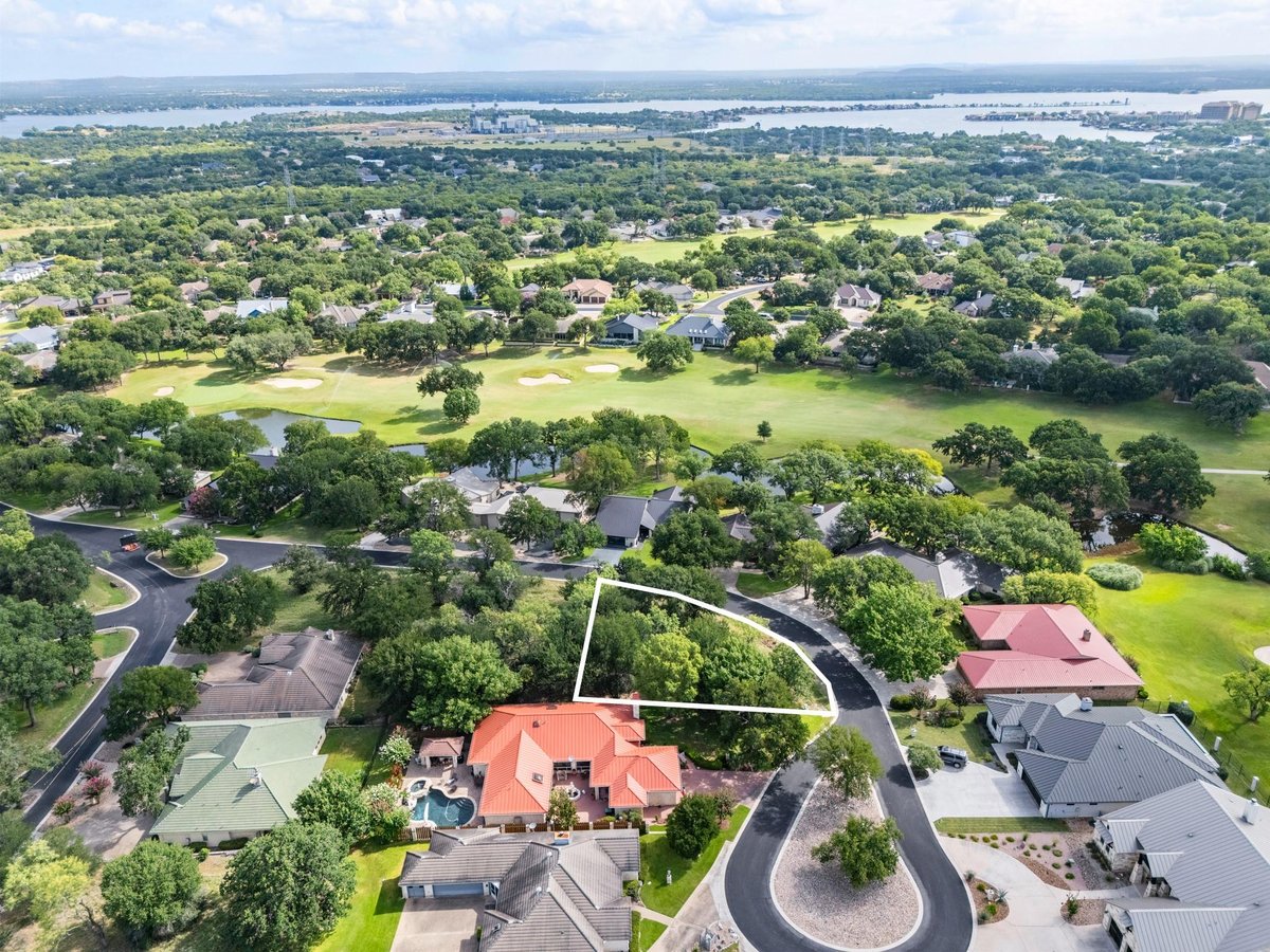 View 111 Teeoff in Horseshoe Bay Proper 111 Teeoff - front exterior - Luxury lot in Horseshoe Bay Proper, Horseshoe Bay, TX