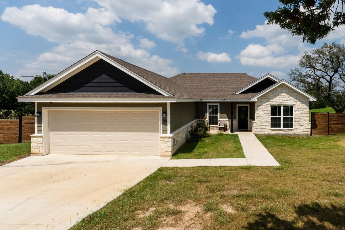 View 1110 County Road 1045 in none 1110 County Road 1045 - front exterior - Luxury home in none, Lampasas, TX