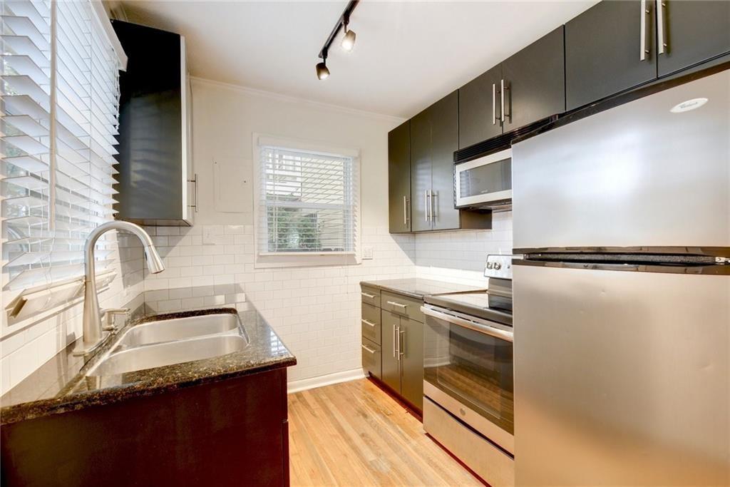 Kitchen at 1110 W 22nd St Unit #13 - 2 bed 1 bath home