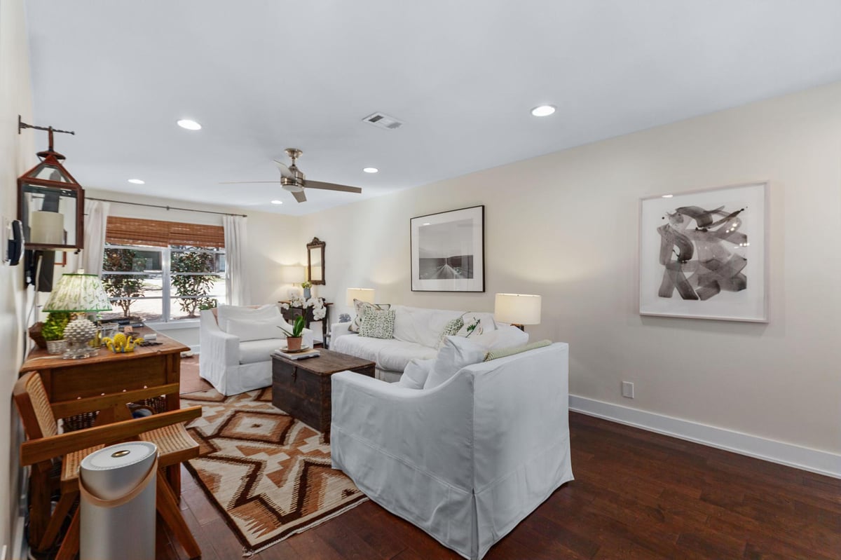 Primary bedroom at 1110 W Oltorf St - 3 bed 1 bath home
