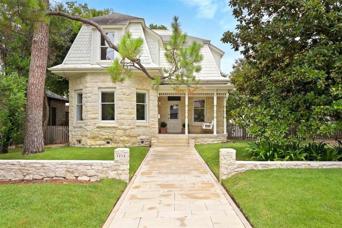 View 1112 W 10th St in Silliman 1112 W 10th St - front exterior - Luxury home in Silliman, Austin, TX