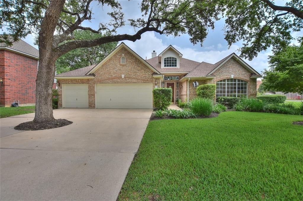 View 11124 Miramar Dr in Canyon Creek Sec 17 11124 Miramar Dr - front exterior - Luxury home in Canyon Creek Sec 17, Austin, TX
