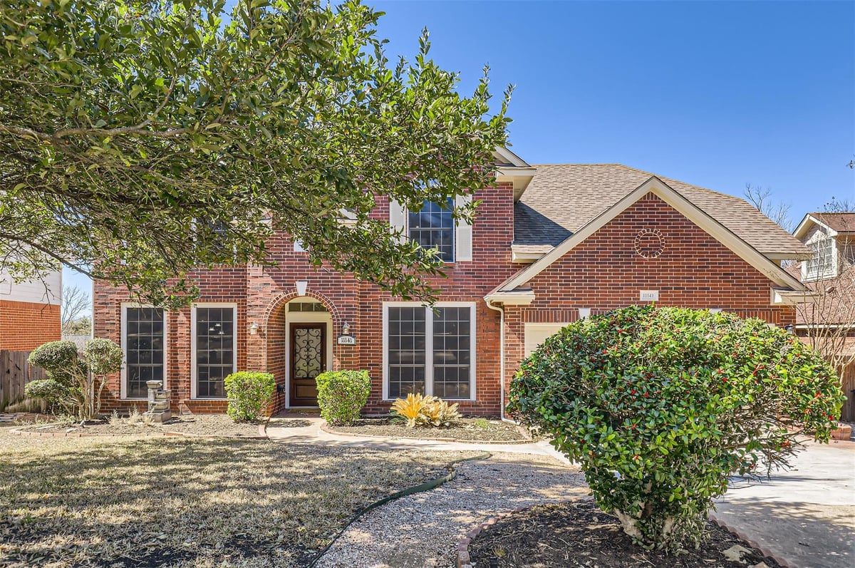 View 11141 Rio Vista Dr in Canyon Creek Sec 27 11141 Rio Vista Dr - front exterior - Luxury home in Canyon Creek Sec 27, Austin, TX