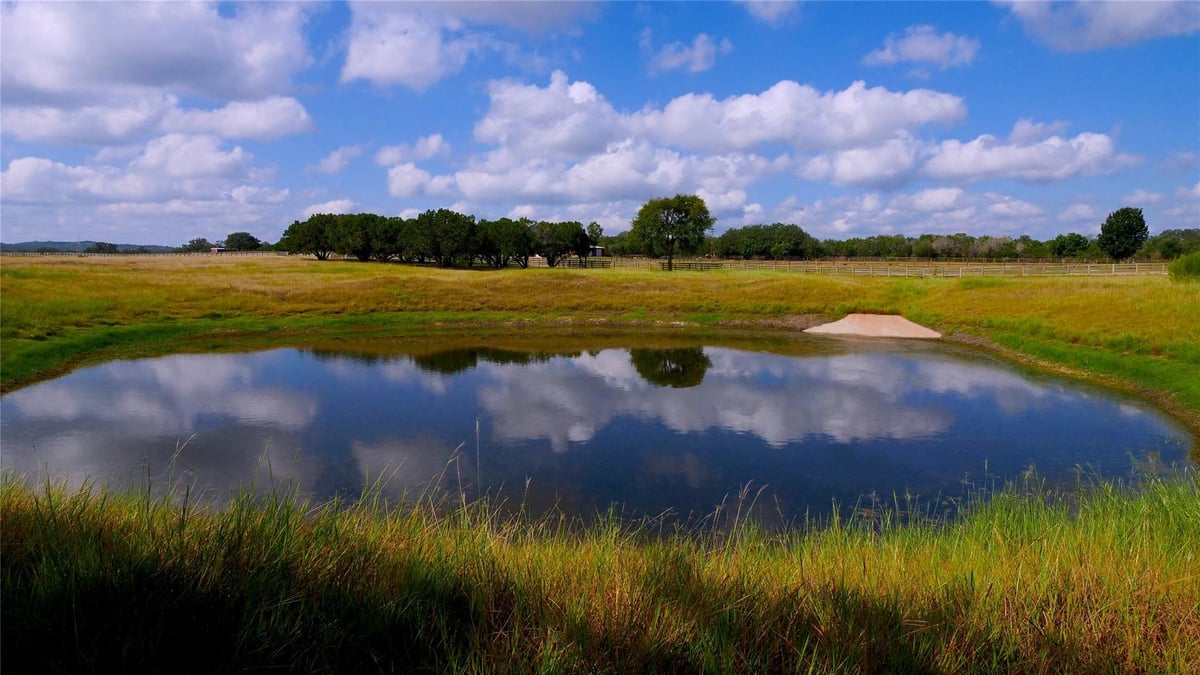 View 1115 County Road 414 in Fedele Secholzer Surv #18 Abs 1115 County Road 414 - front exterior - Luxury home in Fedele Secholzer Surv #18 Abs, Spicewood, TX