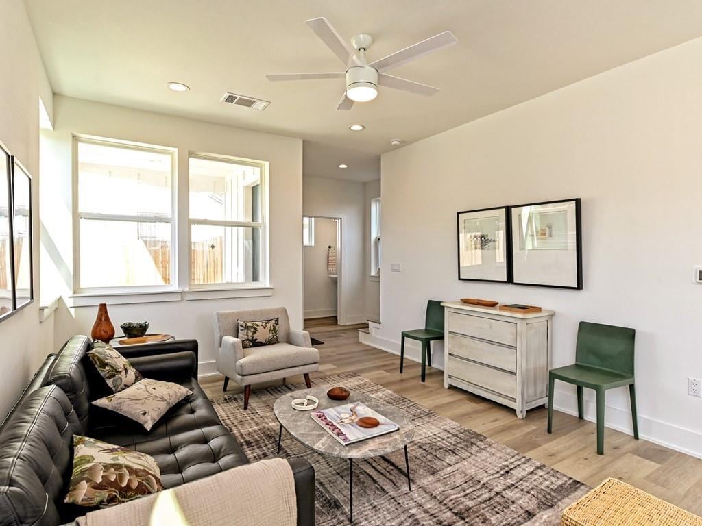 Primary bedroom at 1116 Atkinson Rd - 2 bed 2 bath home