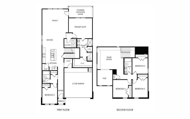 Living area at 112  Bosco Rd - 5 bed 3 bath home