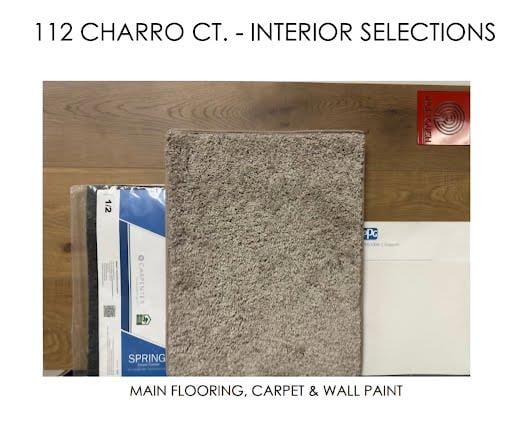 Primary bedroom at 112 Charro Ct - 5 bed 5 bath home