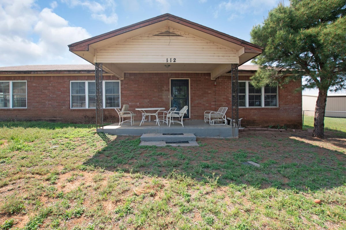 View 112 Frazier St in P PAULY ABST 112 Frazier St - front exterior - Luxury home in P PAULY ABST, Tow, TX