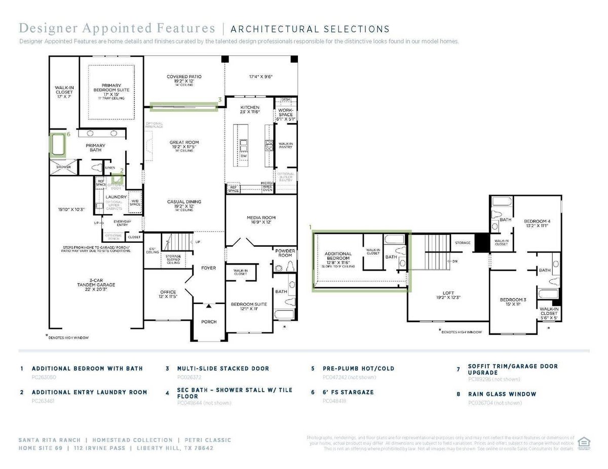 Living area at 112 Irvine Pass - 5 bed 5 bath home