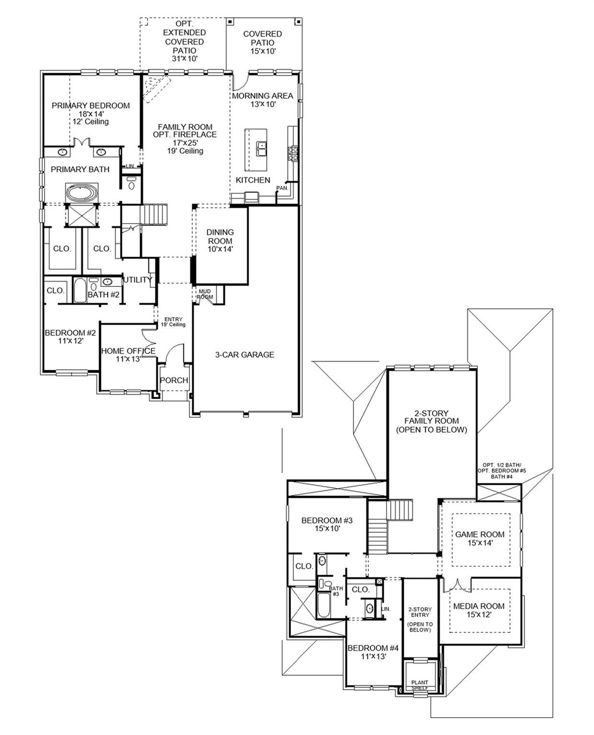 Living area at 112 Keuchel Ln - 5 bed 4 bath home