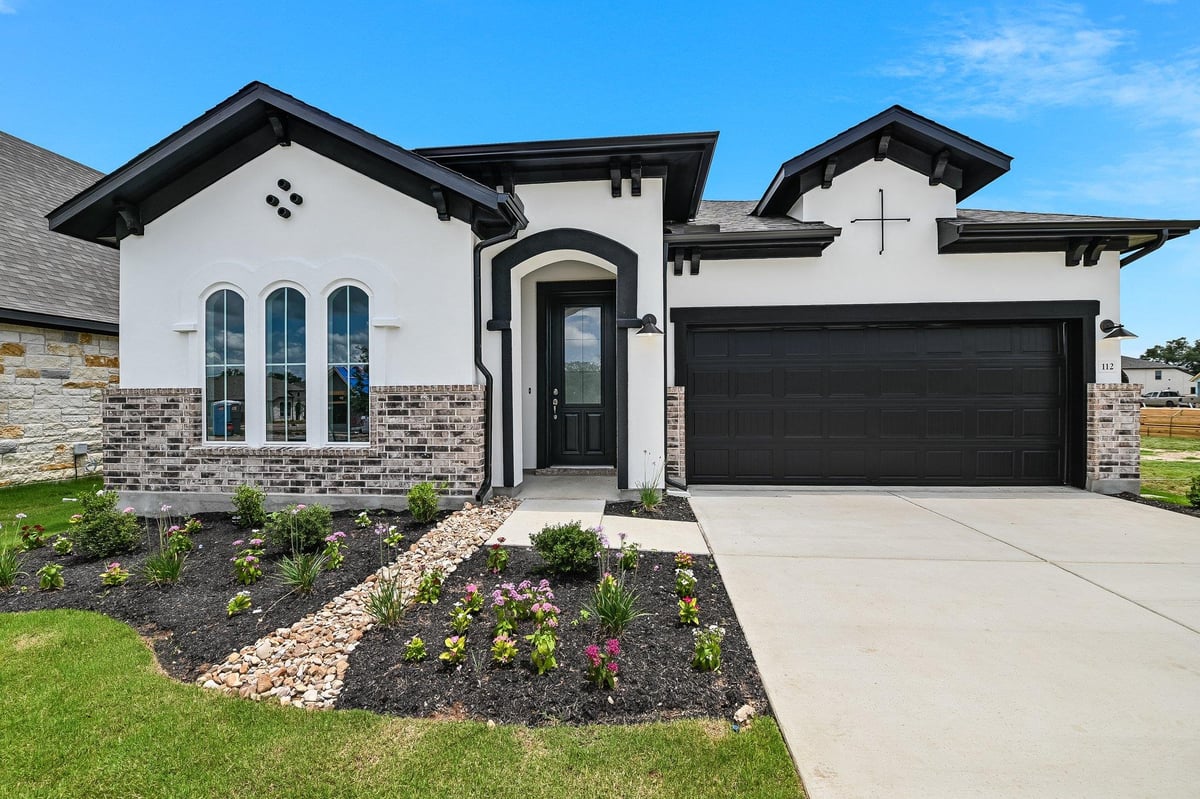 View 112 Teakmill TRL in La Cima Ph 3 Sec A 112 Teakmill TRL - front exterior - Luxury home in La Cima Ph 3 Sec A, San Marcos, TX