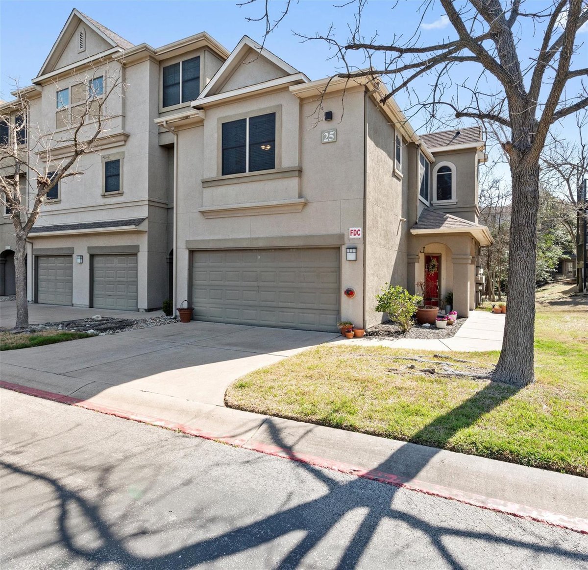 View 11203 Ranch Road 2222 Unit #2506 in Alicante Townhomes 11203 Ranch Road 2222 Unit #2506 - front exterior - Luxury home in Alicante Townhomes, Austin, TX