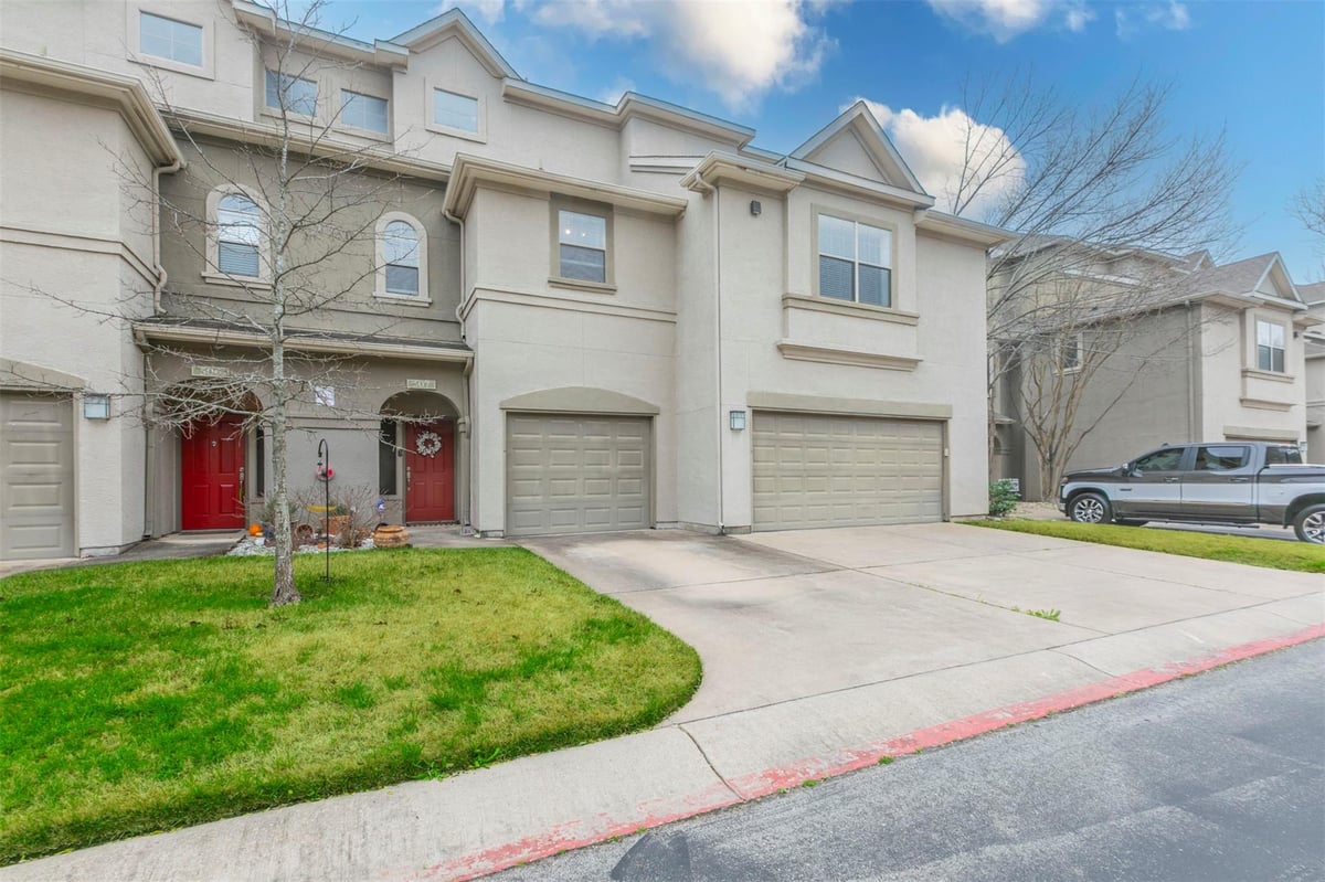 View 11203 Ranch Road 2222 Unit #507 in Alicante 11203 Ranch Road 2222 Unit #507 - front exterior - Luxury home in Alicante, Austin, TX
