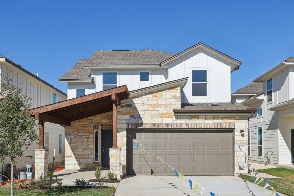 View 11205 Golden Cloud BND in Saddle Rdg/Wildhorse Ranch Sec 11205 Golden Cloud BND - front exterior - Luxury home in Saddle Rdg/Wildhorse Ranch Sec, Manor, TX