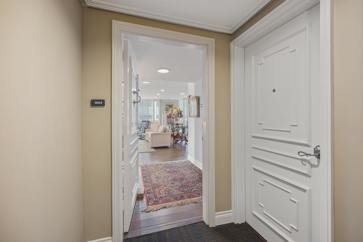 Living area at 1122 Colorado St Unit #1004 - 2 bed 2 bath home