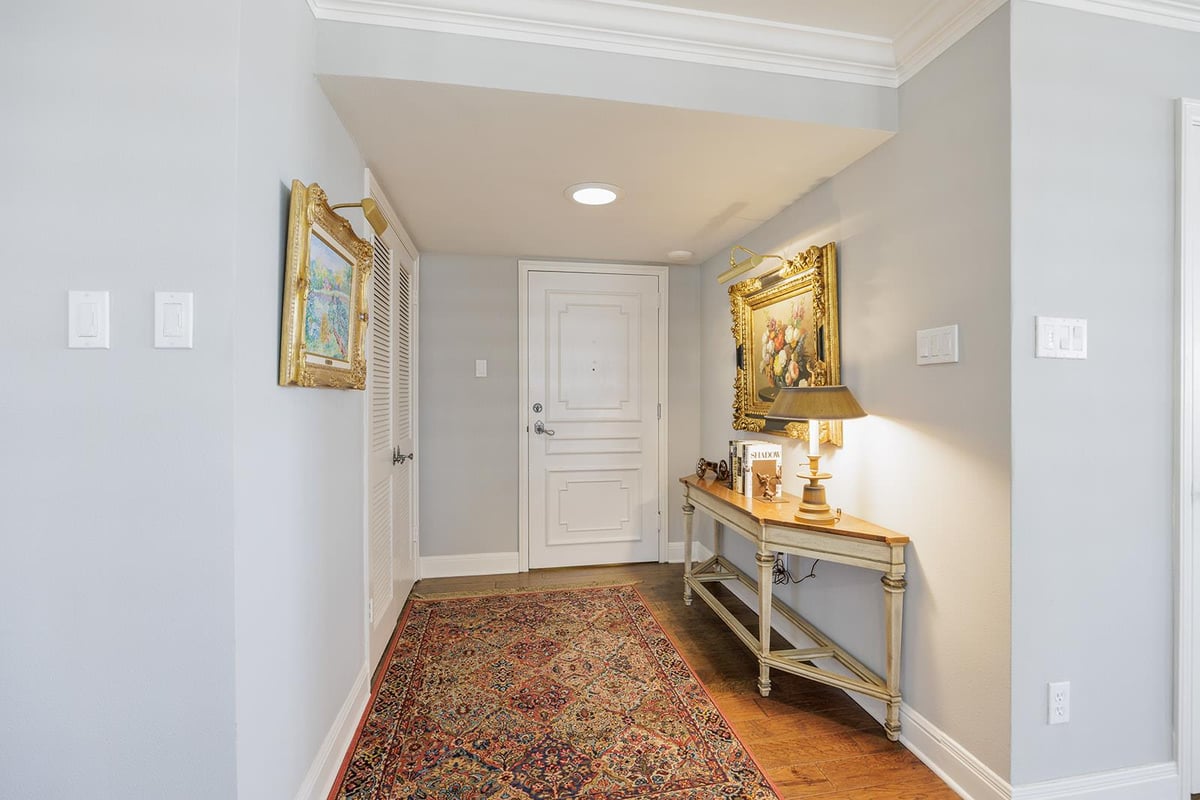 Primary bedroom at 1122 Colorado St Unit #1004 - 2 bed 2 bath home