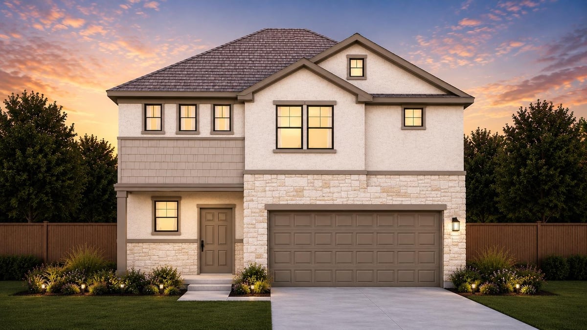 1124 Stonehill DR - front exterior - Luxury home in Highland Village, Georgetown, TX