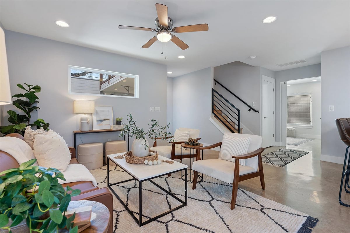 View 1128 Mason Ave Unit #1 in 1128 Mason Condominiums 1128 Mason Ave Unit #1 - front exterior - Luxury home in 1128 Mason Condominiums, Austin, TX
