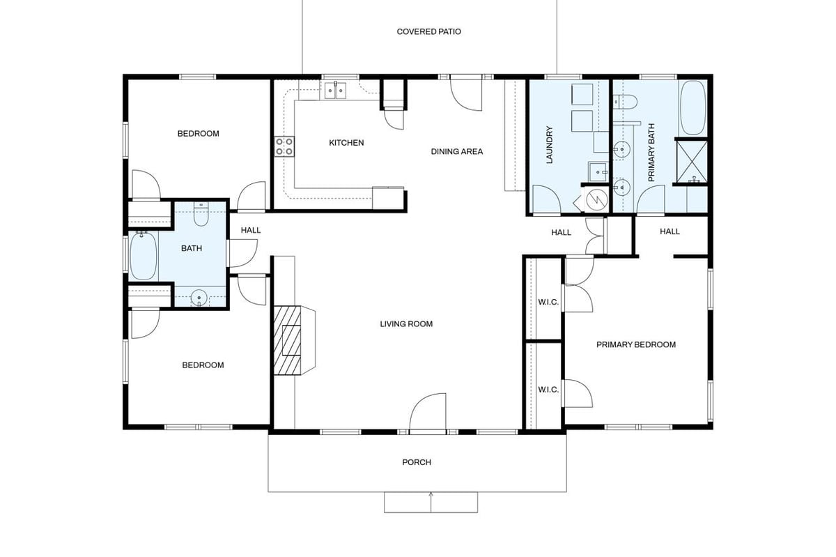 Kitchen at 1129 Lonesome Loop - 3 bed 2 bath home
