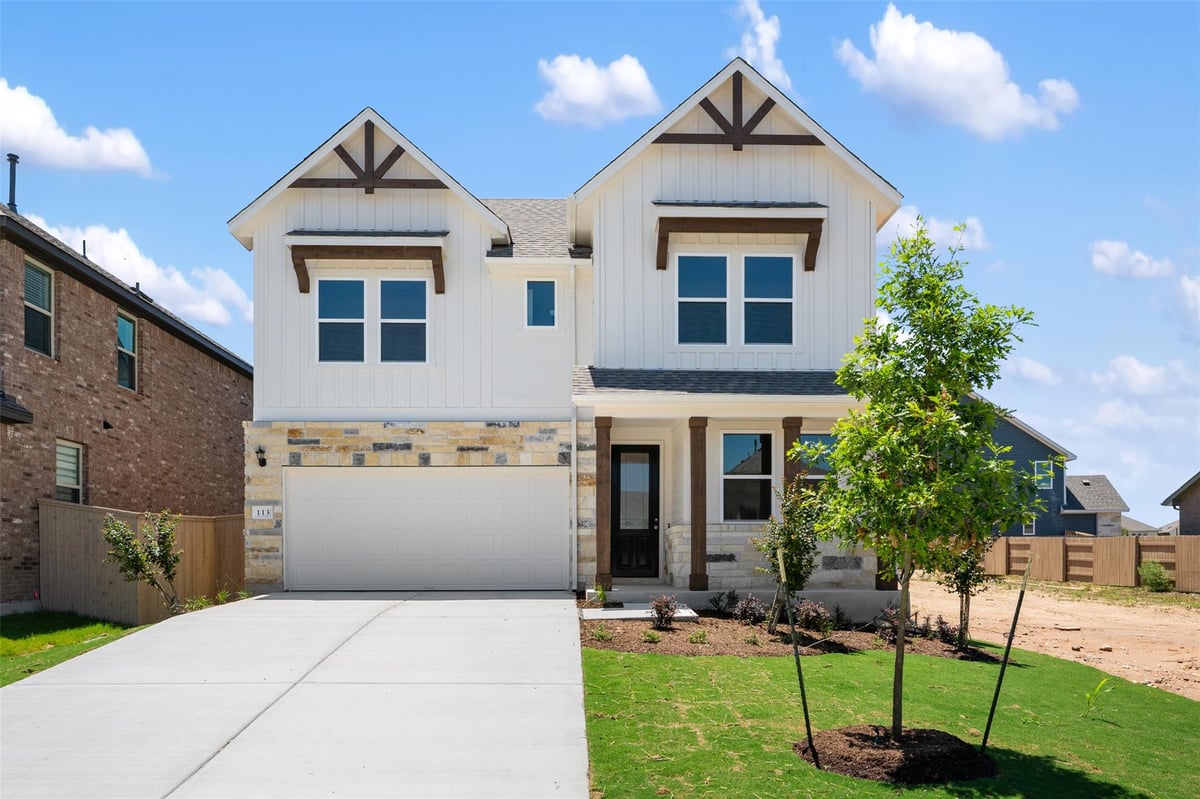 View 113 Coleto TRL in The Colony 113 Coleto TRL - front exterior - Luxury home in The Colony, Bastrop, TX