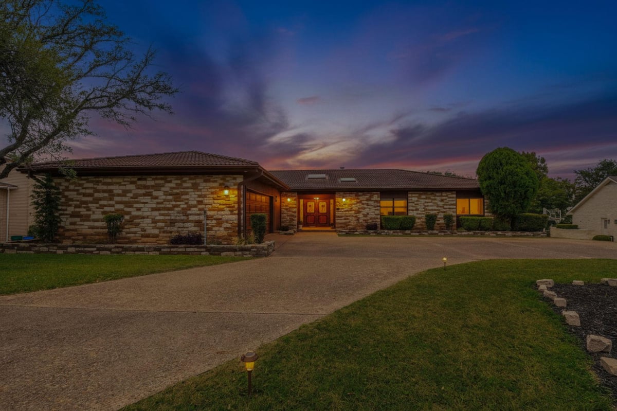 View 113 Indian Bend DR in Lakeway Sec 29 113 Indian Bend DR - front exterior - Luxury home in Lakeway Sec 29, Lakeway, TX