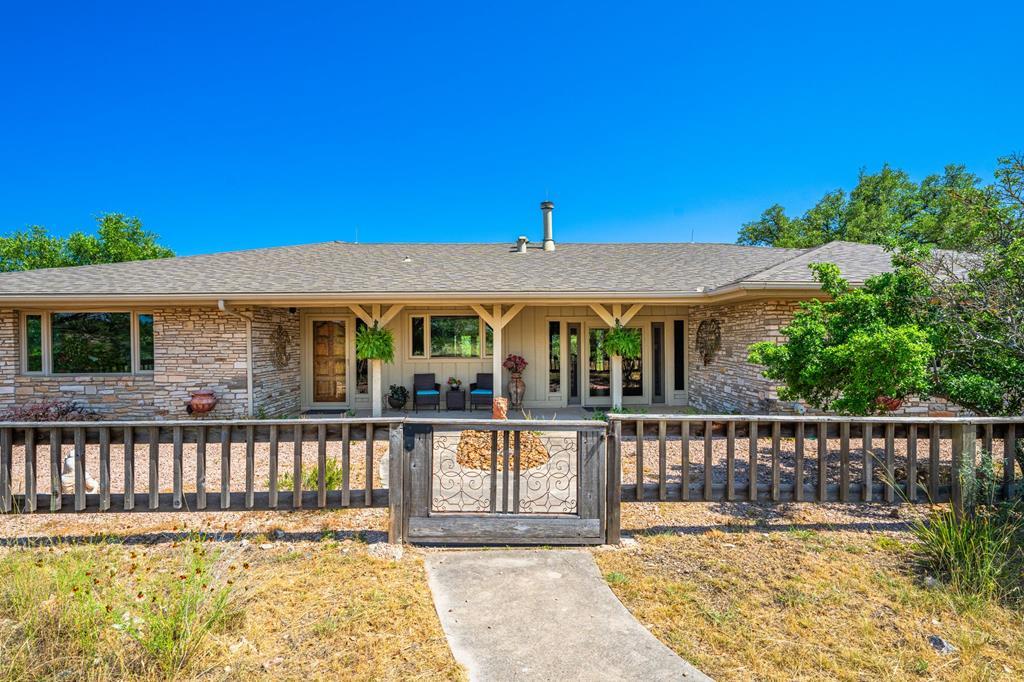 View 113 Indian Bluff Dr in Tierra Linda Rch #3 113 Indian Bluff Dr - front exterior - Luxury home in Tierra Linda Rch #3, Kerrville, TX