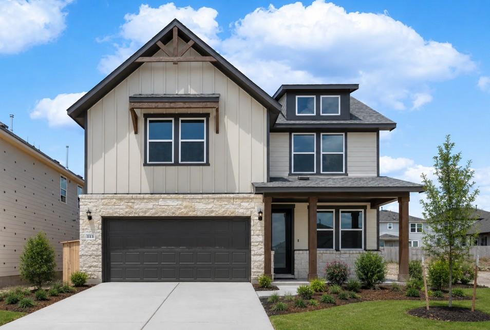 View 113 Jans WAY in Patterson Ranch 113 Jans WAY - front exterior - Luxury home in Patterson Ranch, Georgetown, TX