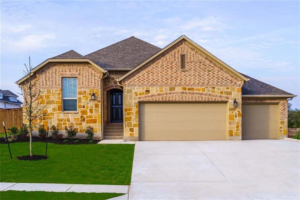 View 113 Medina Hills Ct in Belterra 113 Medina Hills Ct - front exterior - Luxury home in Belterra, Austin, TX