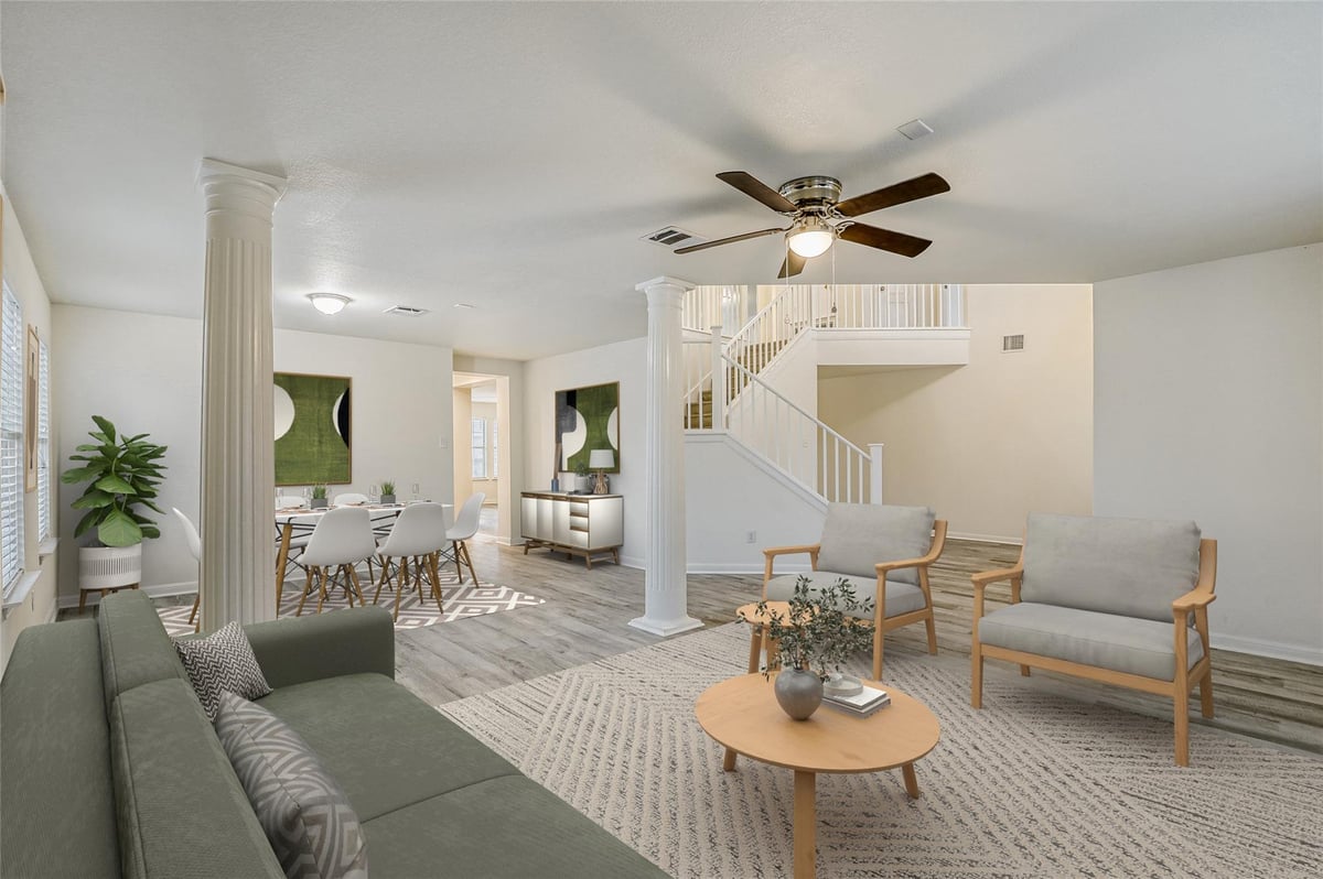 Primary bedroom at 113 Silver Lace Ln - 5 bed 3 bath home