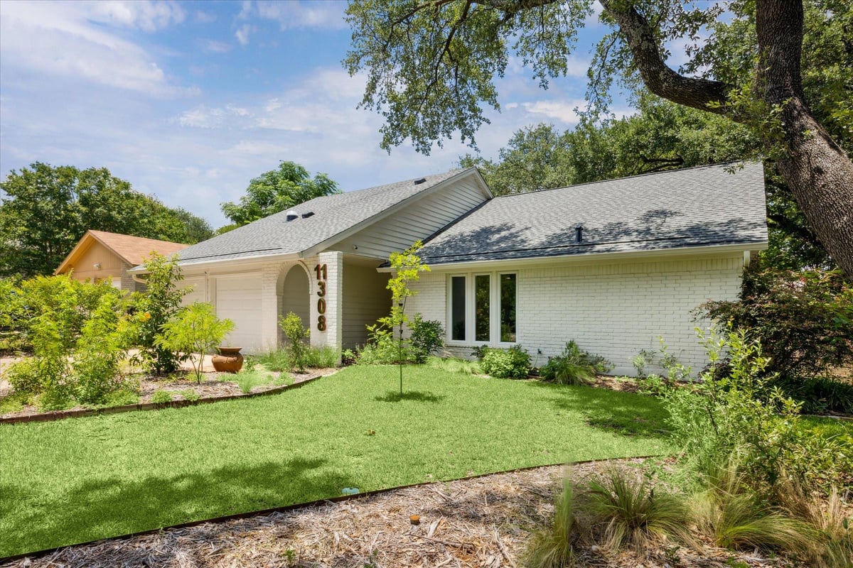 View 11308 Toledo Dr in Balcones Woods Sec 03A 11308 Toledo Dr - front exterior - Luxury home in Balcones Woods Sec 03A, Austin, TX